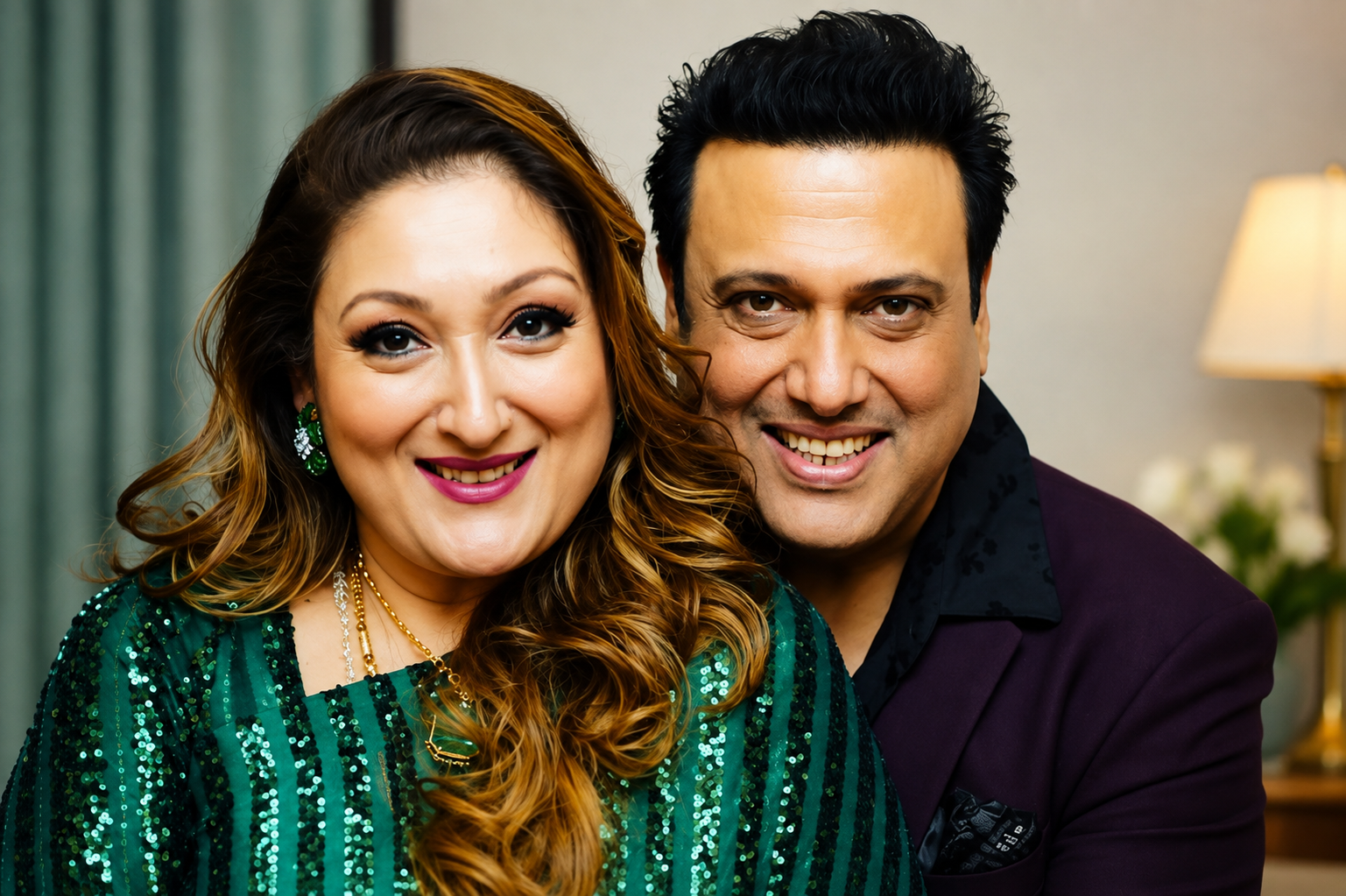 গোবিন্দ ও সুনিতা দাম্পত্যে জীবনের নতুন মোড়, বিচ্ছেদ মামলা প্রত্যাহার করলেন সুনিতা