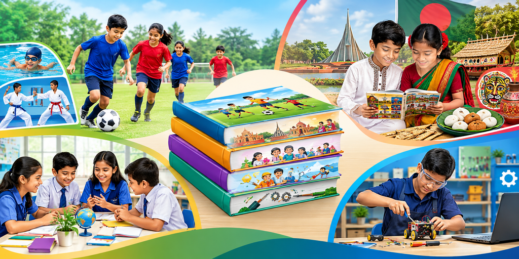 ২০২৭ সালে দুই শ্রেণিতে আসছে চার নতুন পাঠ্যবই, গুরুত্ব পাবে দক্ষতা ভিত্তিক শিক্ষা