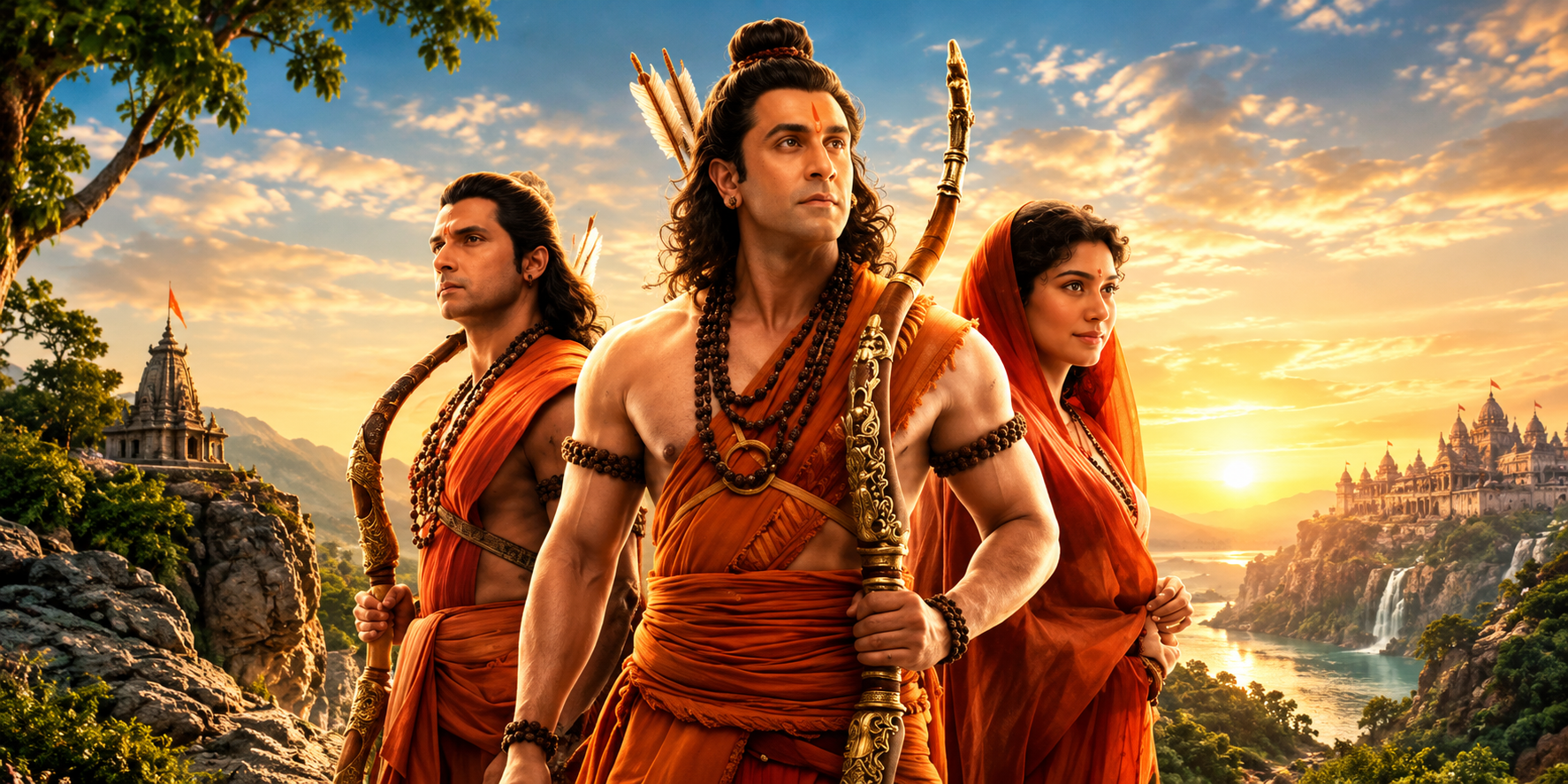 পশ্চিমবঙ্গে করমুক্ত ‘রামায়ণ’ মুক্তির আগেই আলোচনায় রণবীর-যশের মহাকাব্য