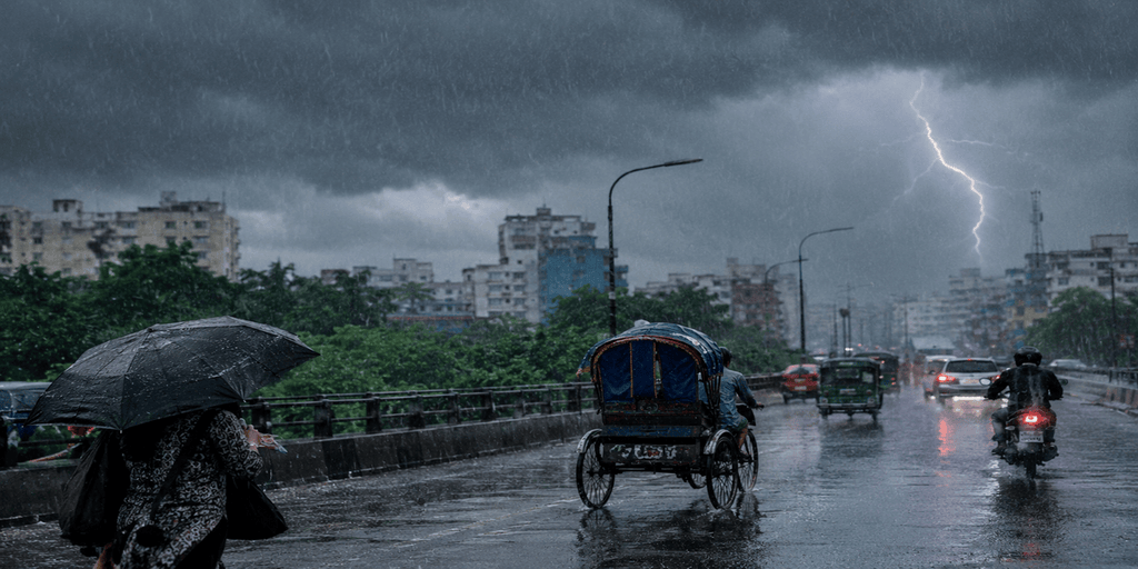বাংলাদেশের আবহাওয়া: সপ্তাহান্তে বৃষ্টি-বজ্রবৃষ্টির আভাস, নজরে দেশের ৭ বিভাগ, জানাল আবহাওয়া অধিদপ্তর